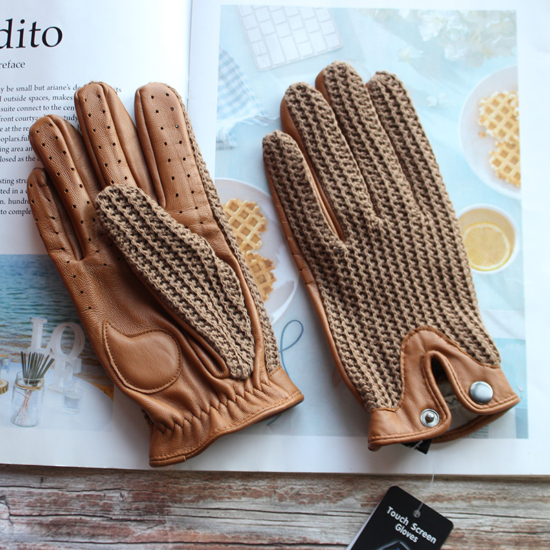 Touch Screen Gloves - Guantes de Conducción para Hombre de