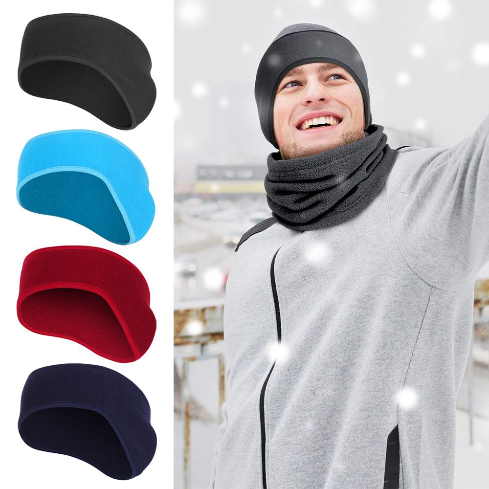 Fleece Ear Warmer Band - 1 unidad de cinta para el