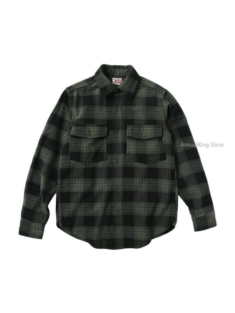 Camisa a cuadros de franela gr - Flannel Shirt Lined reseña y precio