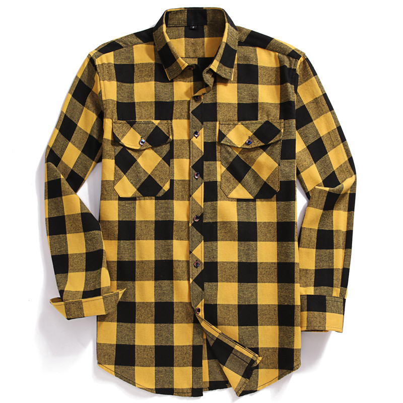 Camisa informal de manga larga - Flannel Shirt Lined reseña y precio