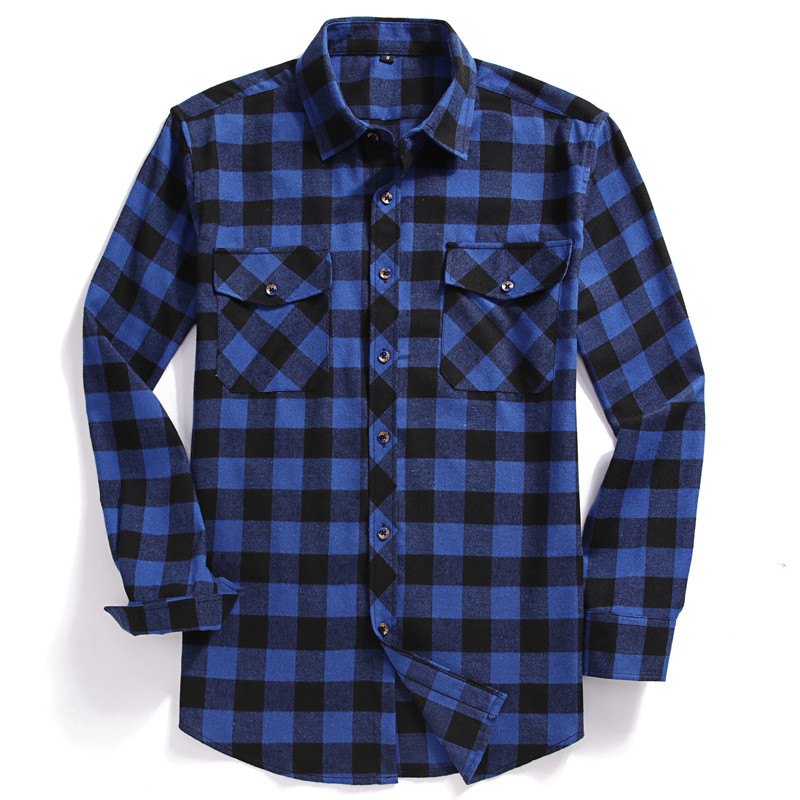 Camisa informal de manga larga - Flannel Shirt Lined reseña y precio