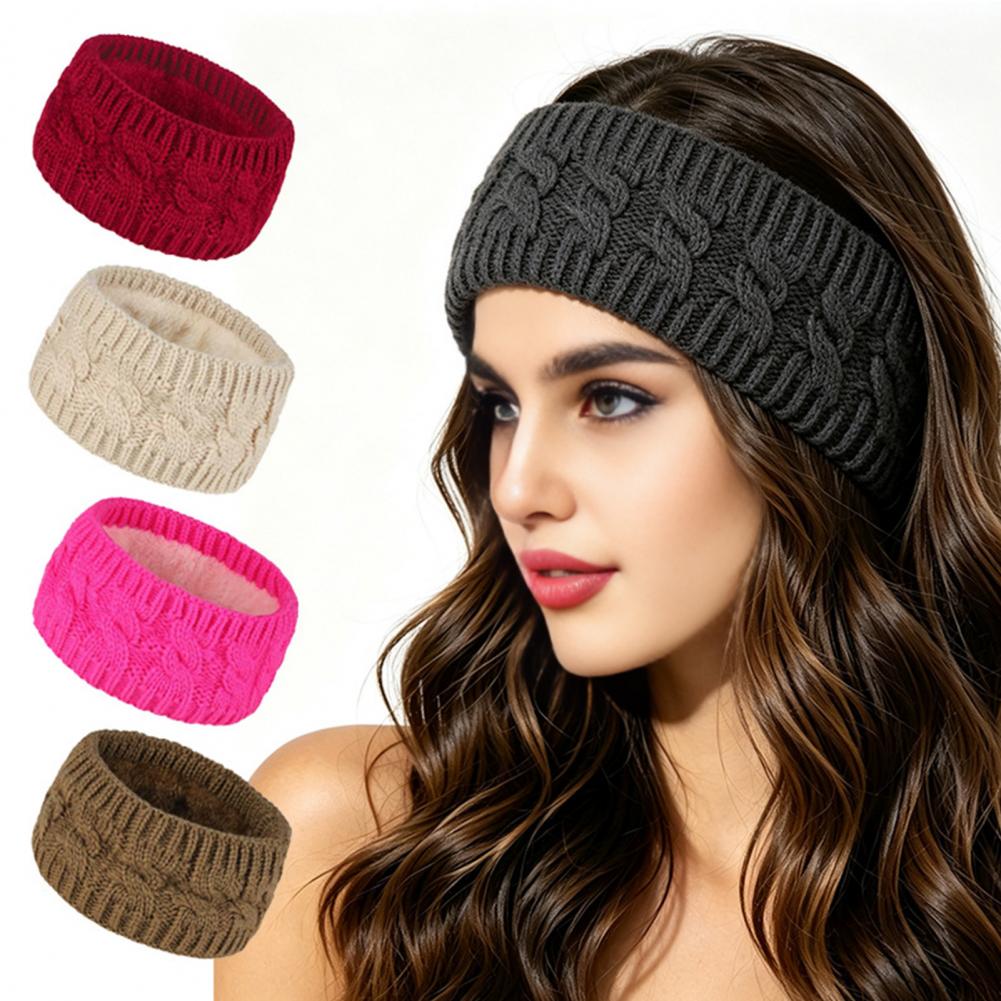Diadema Elástica Tejida para e - Fleece Ear Warmer Band reseña y precio