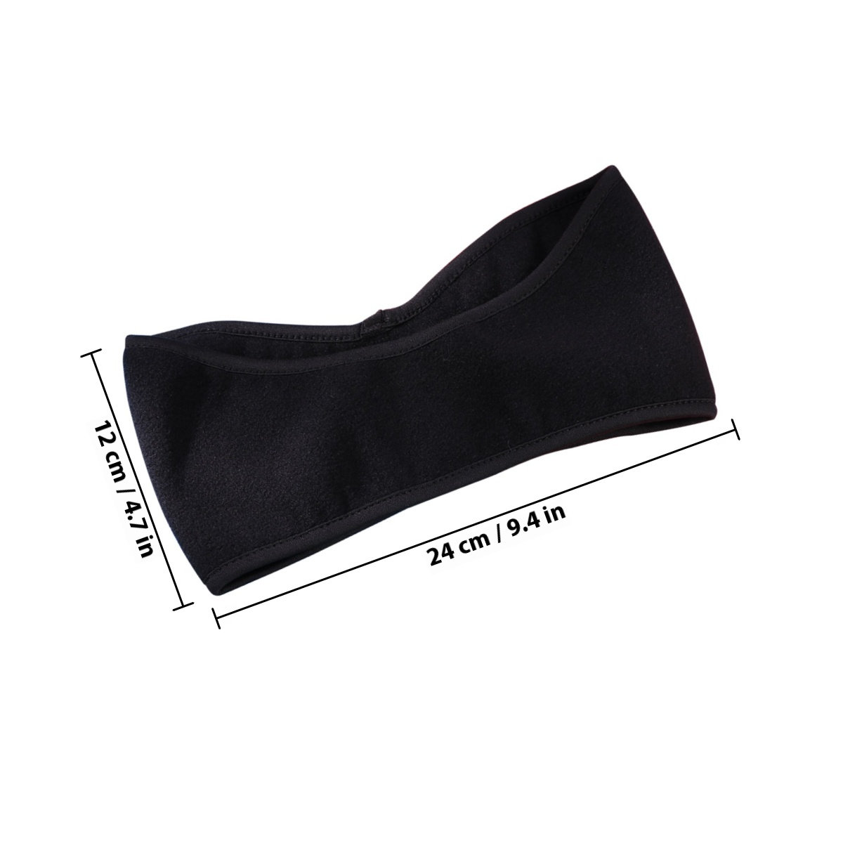 Diadema unisex negra para prot - Fleece Ear Warmer Band reseña y precio