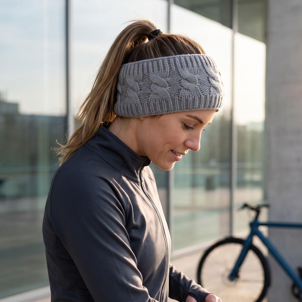 Diadema de piel sintética para - Fleece Ear Warmer Band reseña y precio