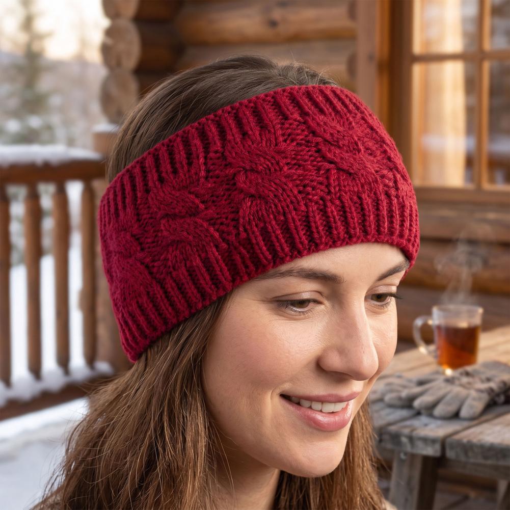 Diadema de piel sintética para - Fleece Ear Warmer Band reseña y precio