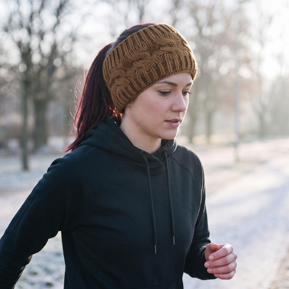 Diadema de piel sintética para - Fleece Ear Warmer Band reseña y precio