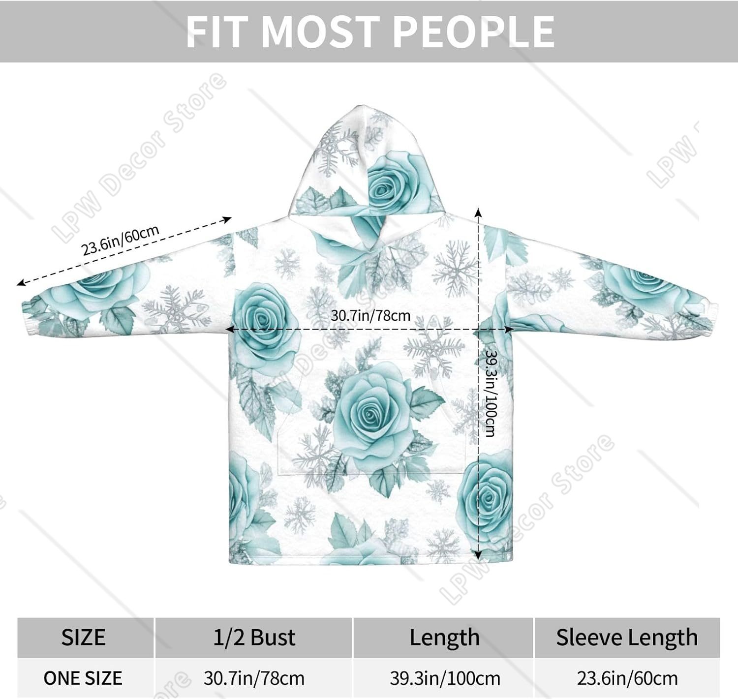 Manta con Capucha de Sherpa Az - Sherpa Hoodie Fleece reseña y precio