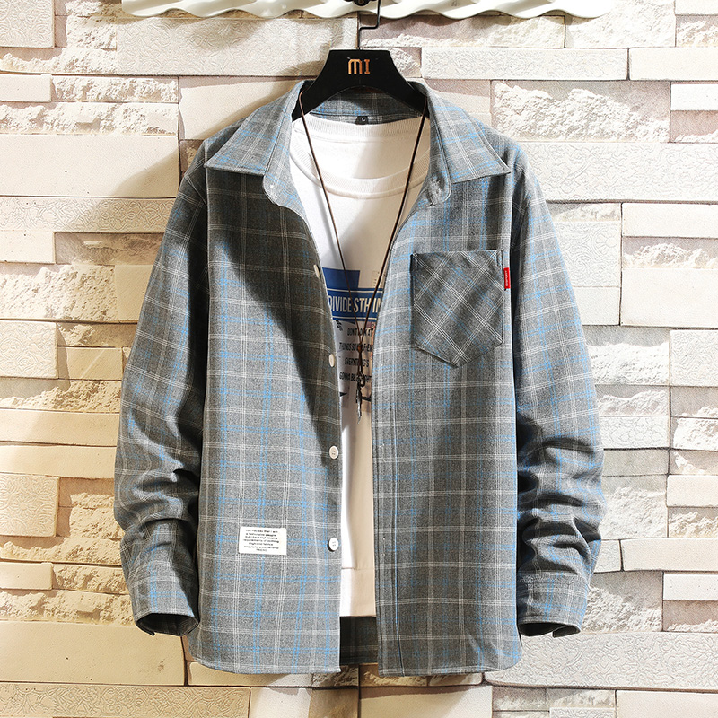 Camisa a Cuadros para Hombre,  - Flannel Shirt Lined reseña y precio