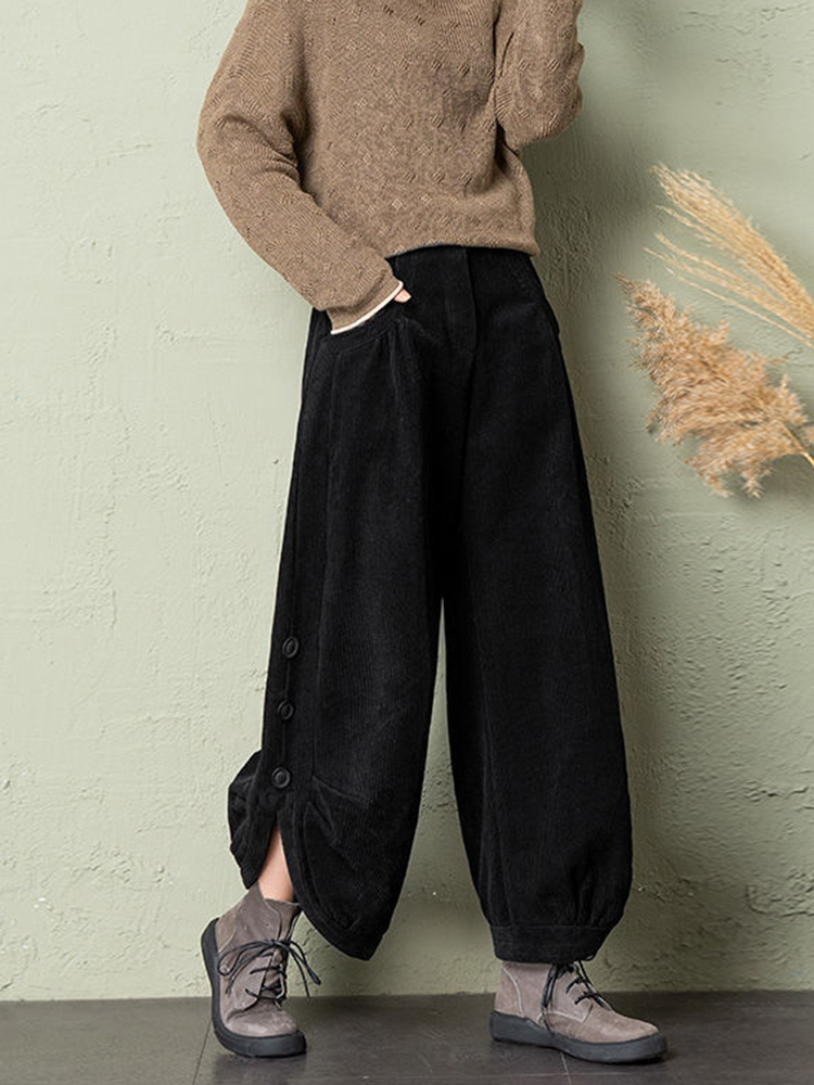 Pantalones coreanos de pana pa - Corduroy Pant Warm reseña y precio