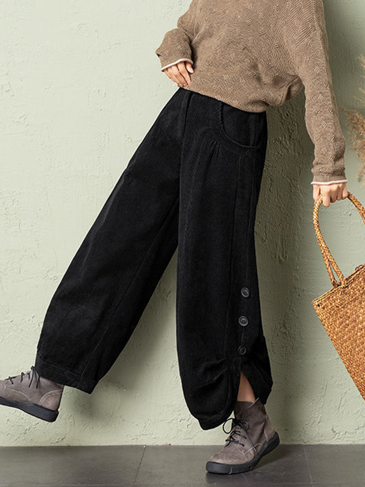 Pantalones coreanos de pana pa - Corduroy Pant Warm reseña y precio
