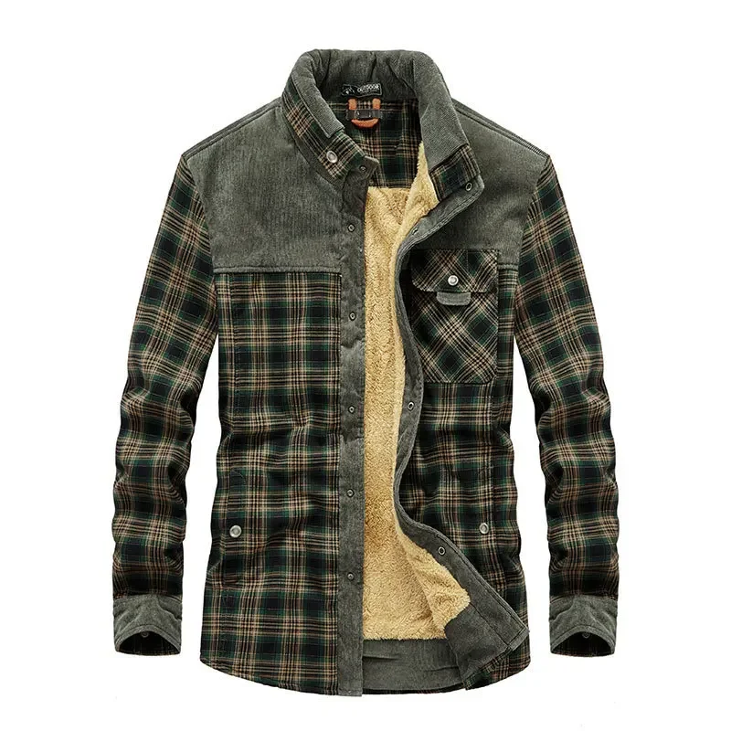 Camisas a cuadros para hombre, - Flannel Shirt Lined reseña y precio