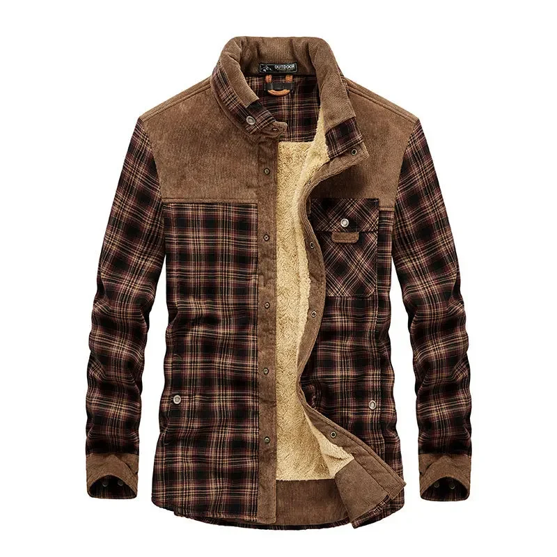 Camisas a cuadros para hombre, - Flannel Shirt Lined reseña y precio