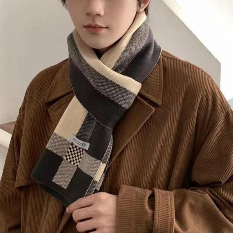 Nueva bufanda de invierno para - Wool Scarf Men reseña y precio