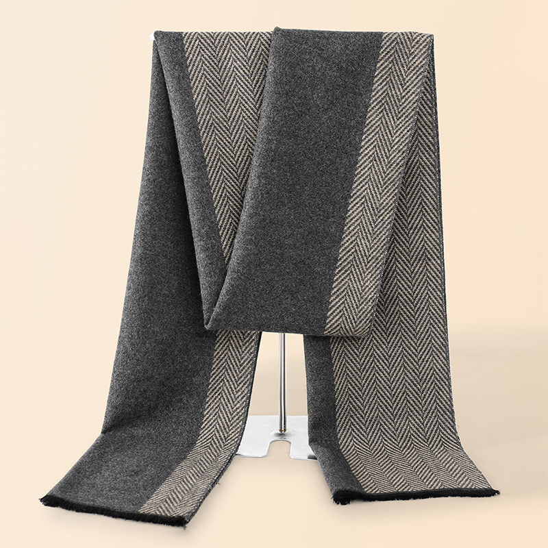 Bufanda de lujo para hombre, c - Wool Scarf Men reseña y precio